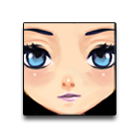 精明女人脸 缩略图