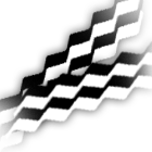 黑白波浪轮胎印 缩略图