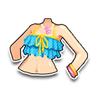 幽蓝比基尼上装 缩略图