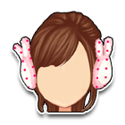 粉红小兔发饰 缩略图