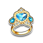 海蓝心灿戒指 缩略图