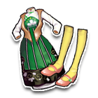 白莲花中式裙衣 缩略图