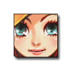 蓝眼迷人脸 缩略图