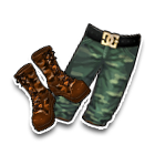 修身迷彩军裤 缩略图