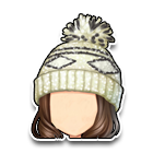 可爱毛线帽发饰 缩略图