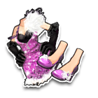 靓紫舞动套裙 缩略图