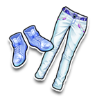 浅蓝冰痕下装 缩略图