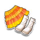 落霞秋色短裙 缩略图