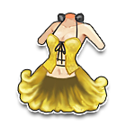 金色花瓣上装 缩略图