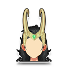 诡神洛基发饰 缩略图