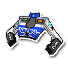 X-WIN蓝队队服上装 缩略图