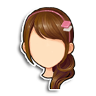 可爱搭肩淑女辫 缩略图