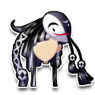 黑白双子发饰 缩略图