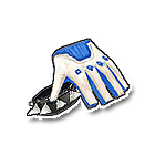 蓝白相间手套 缩略图