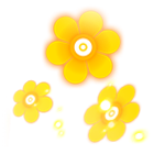 黄色小花飘焰 缩略图