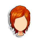 火红中短发 缩略图