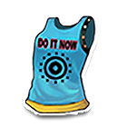 蓝色背心运动上装 缩略图