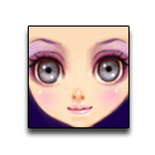 紫色粉嘟脸 缩略图