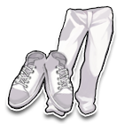 白色魅力西裤 缩略图