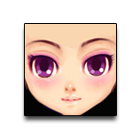 媚紫稚气脸 缩略图