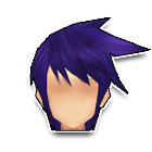 蓝色亮丽发型 缩略图