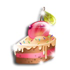 草莓蛋糕挂饰 缩略图