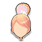 粉色心情发饰 缩略图