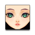 绿眼可人脸 缩略图