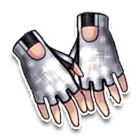 银色丝质手套 缩略图