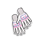 雪地纯白手套 缩略图