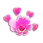 爱心玫瑰挂饰 缩略图