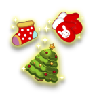 缤纷圣诞前景 缩略图