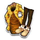 金色保暖套裙 缩略图