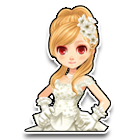 白色温馨婚纱套装 缩略图