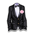 黑白修身西装上装 缩略图