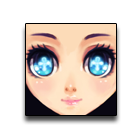 蓝色精灵脸 缩略图