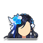 溯梦蓝玫发饰 缩略图