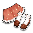 绯色笙歌下装 缩略图