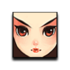 花旦女角脸 缩略图