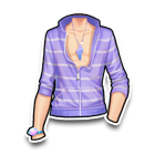 紫沐爽清上装 缩略图