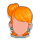 金黄小髻发型 缩略图