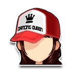 红色运动帽长卷发 缩略图