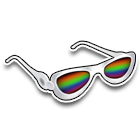 七彩泡泡眼镜 缩略图