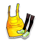 金色背带裙 缩略图