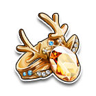 金澄鹿角戒指 缩略图