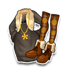 绒质长款毛衣服饰 缩略图