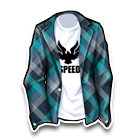 休闲格子西装 缩略图