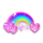 爱心彩虹挂饰 缩略图