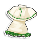 花瓣边公主衫陪披风 缩略图