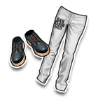 纯白淡然牛仔下装 缩略图